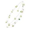 Les Trésors De Lily [J1213] - Green 'Sissi' Necklace