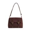 New styles of faux suede shoulder bags square lock zipper luxury sense high quality crossbody bags for women