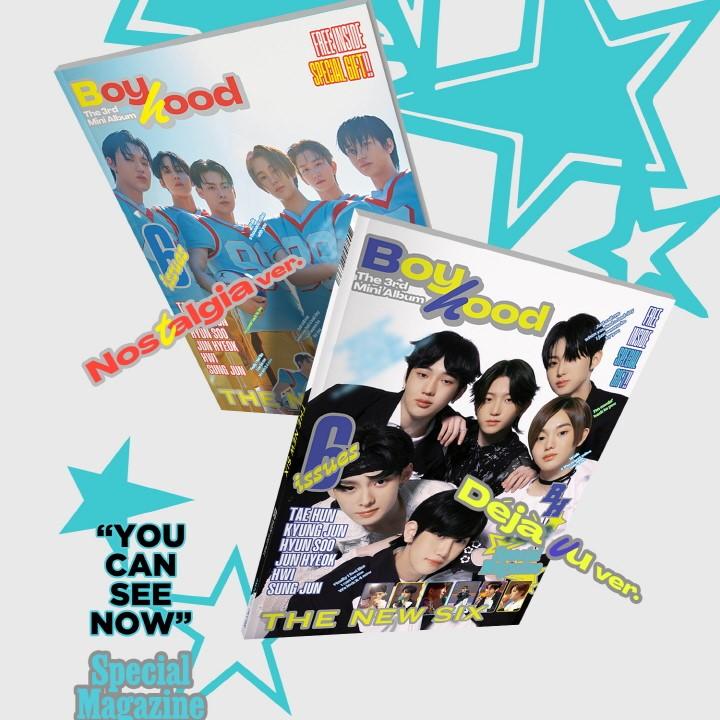 THE NEW SIX (TNX) - [BOYHOOD] 3rd Mini Album