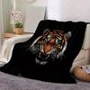 1pc Roaring Tiger Blanket, Soft Warm Throw for Home Decor, Gift Idea, Living Room, Travel, Camping, Car Blankets