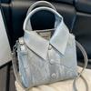 Fashion Pu Small Shoulder Bag With Topstitch Detail For Daily Use