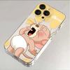 Cute Cartoon Tom and Jerry for Apple 16/16promax Phone Case 12/11pro Transparent Xr/xs