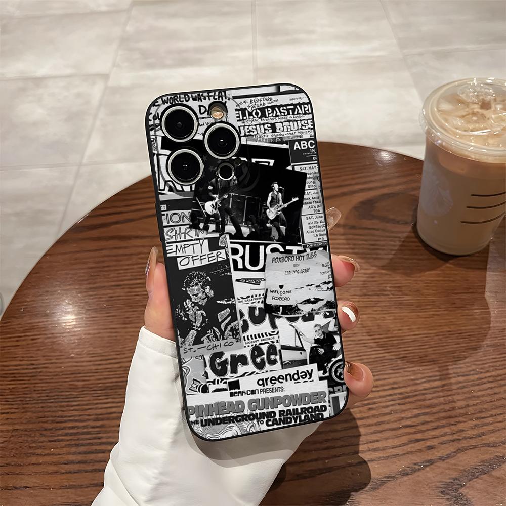 C-Cm P-Punk Logo Phone Case For 17 Pro Max Iphone 14 16 Pro Max 12 15 Plus 13 Pro 11 Xr X Xs Back Cover