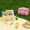 1PC Large Insulated Picnic Bag Leakproof Cooler Tote for Outdoor Camping Food Storage Bento Lunch Box Travel Accessories