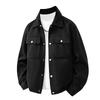 Autumn and winter new jacket men's business casual lapel versatile thin top trendy men's coat