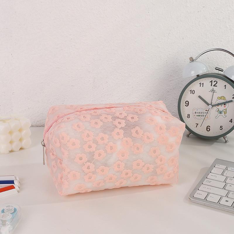 Eva Small Floral Makeup Bag For Women And Teens