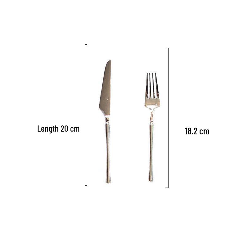 Qywee French Style 304 Stainless Steel Cutlery Set