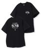 Loyalbuseu Royal Number 578 Short Sleeve T-Shirt [Black]