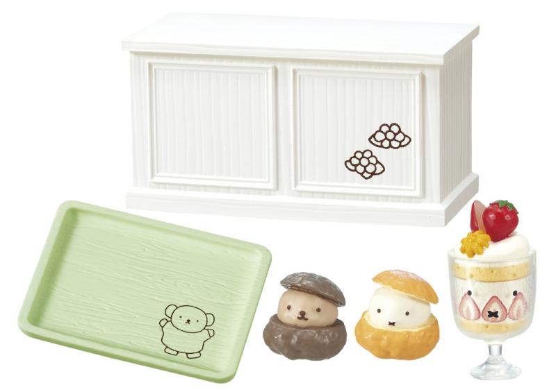 Mifile Dessert Shop Baking Cake Miniature Scene Ice Cream Dessert Display Figurine  Ornament Collectible Toy Figure