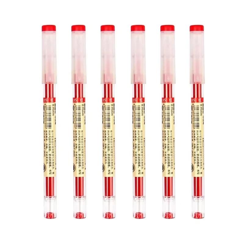 54 Stück/Set Japan Fine Point Stift 0,35mm Schwarz Blau Rot Tinte Gelstift Kugelschreiber Schule Büro Schüler Schreiben Schreibwaren Bedarf