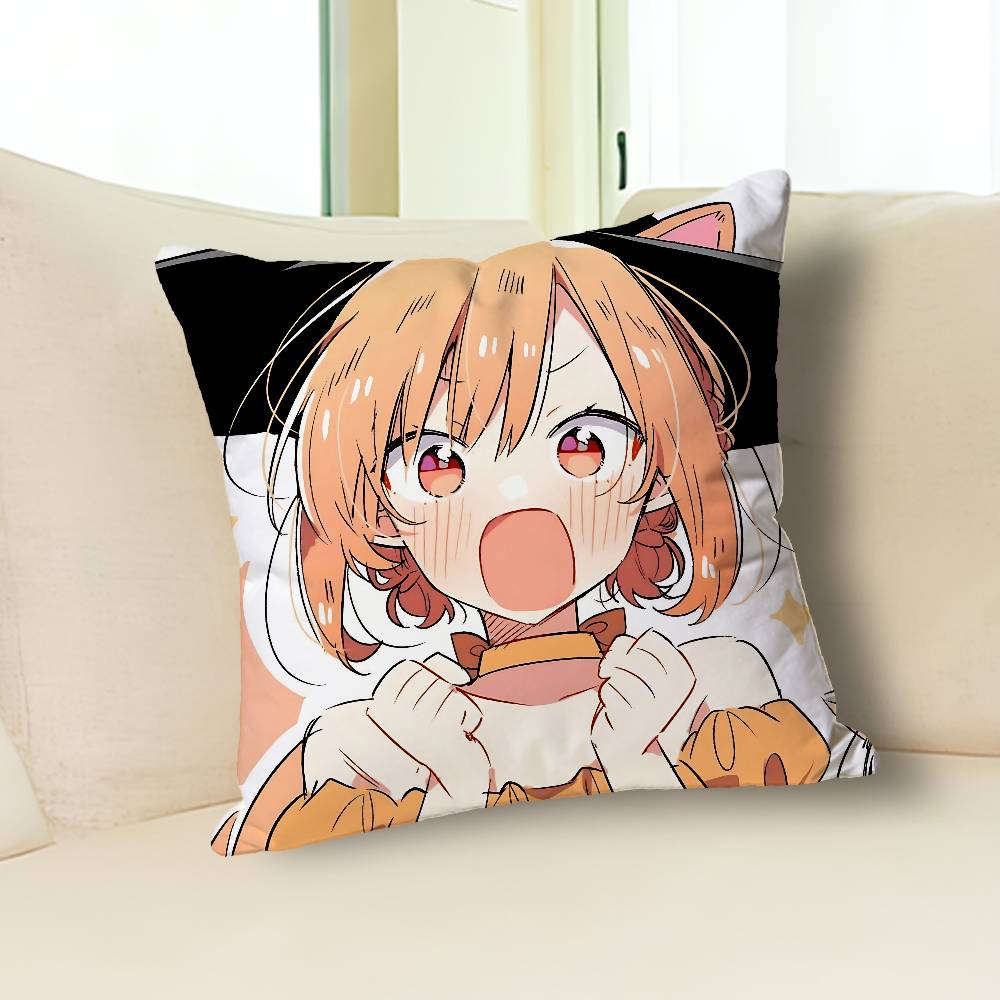 W-Whisper Me a Love Song Manga Celebrity Merchandise All-Match Printed Pillow Case Sofa Car Office Room Decoration Protector