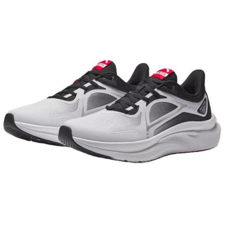 New Anta Feihong Cushioning Wear-Resistant Low-Top Running Shoes Men's Gray Black 912445507-3