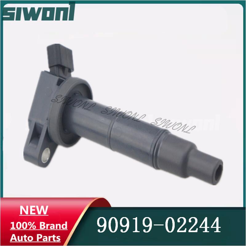 Ignition Coil 90919-02244 For Toyota Camry Corolla Rav4 Lexus Pontiac 2.0/2.4L UF333 9091902244