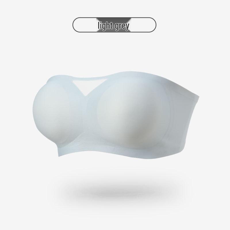 

Women s Non-Slip Strapless Bandeau Bra: Seamless, Invisible, and Supportive for Smaller Chests L