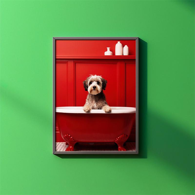 Pop Art Funny Toilet Reading Poster Aesthetics Cat Capybara Animal Canvas Prints Wall Art Room Decor Home Bathroom Decoration