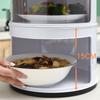 Transparent Stackable Food Insulation Cover Dust Proof Portable For Home Kitchen Keep Food Fresh Storage Organization Save Space