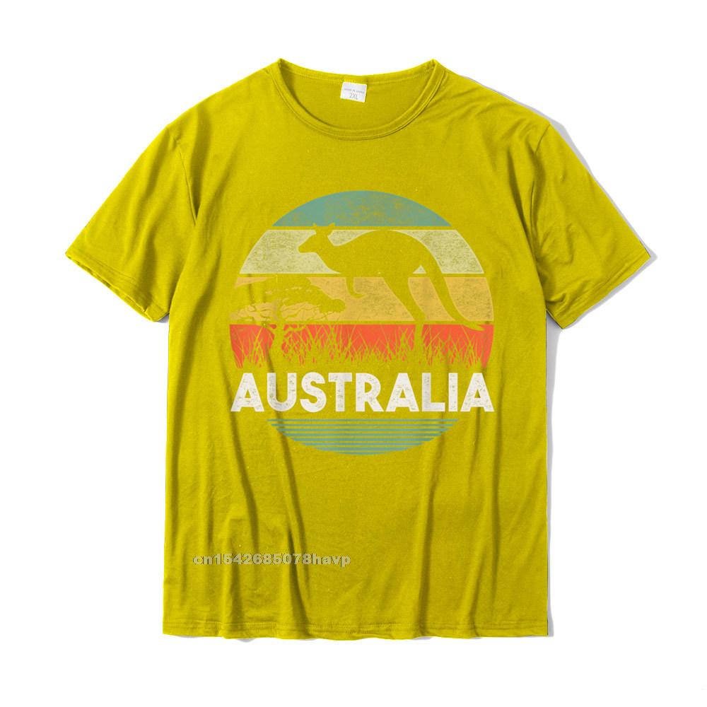Australia Day Shirt Funny Australian Kangaroo Vintage Gift TShirt Unisex Funky Casual Tops Shirt Cotton T Shirts Fashionable