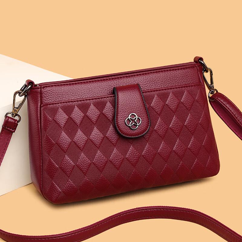 LEMON KOKO Quilted Soft PU Crossbody Bag