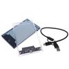 Usb Type C 2.5 Inch External Storage Case Sata To Usb 5Gbps Hdd Ssd Case Transparent Hard Drive Enclosure Support For Pc Laptops