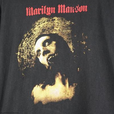 90s 1999 Marilyn Manson Holy Wood Επανατύπωση Unisex Μπλουζάκι