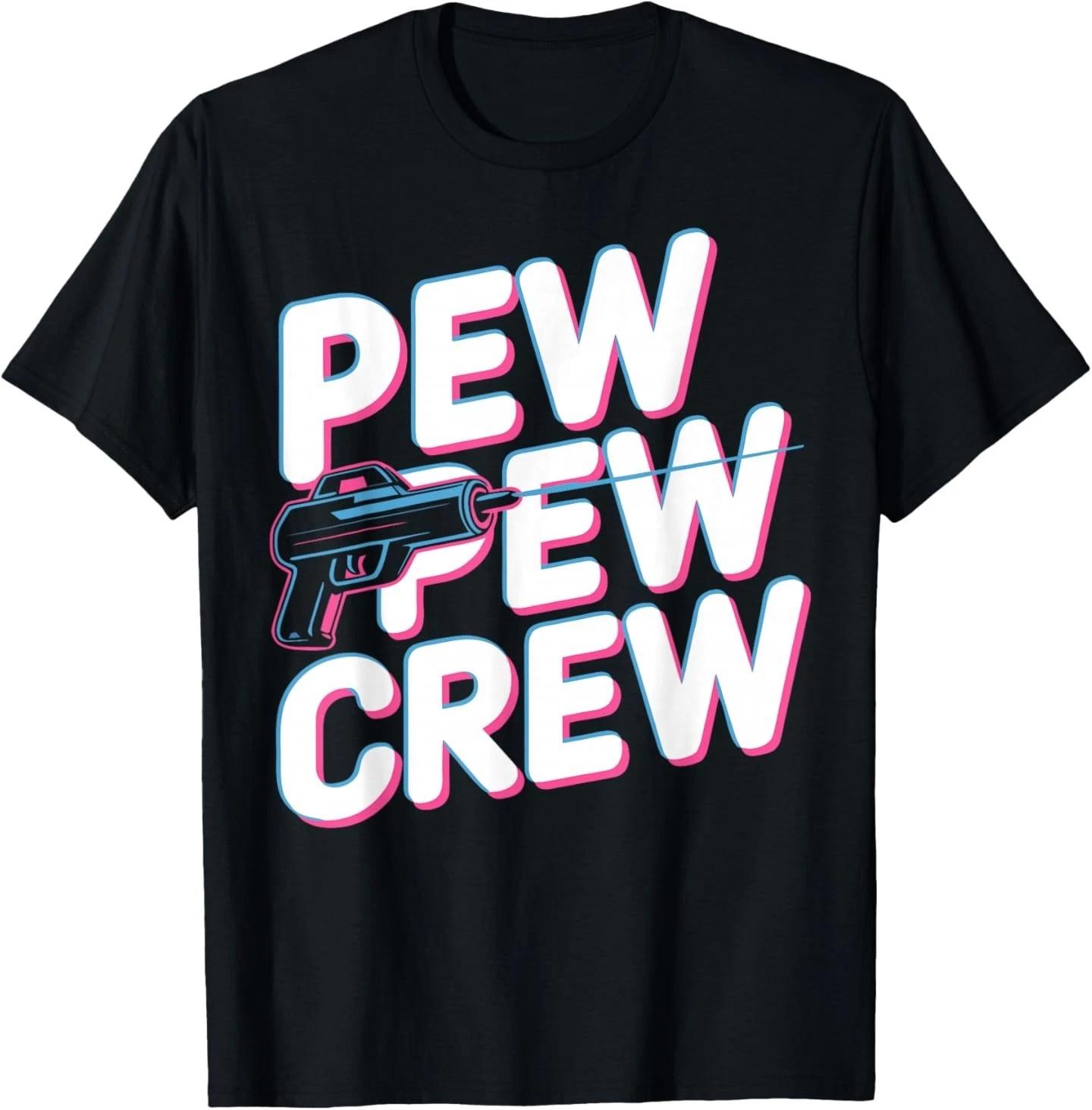 Group Laser Tag Player Crew Laser Tag T-Shirt XL