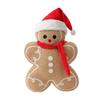 Christmas Gingerbread Man Backrest Pillow & Cushion Decoration