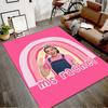 1pc Ms Rachel3 Design Printed Area Rug Carpet for Bedroom Living Room Home Decor Rugs Mat Non Slip Mat Rug for Bedside
