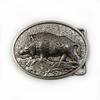 Trendy Wild Boar Leather Hip Hop Western Cowboy Belt Buckle
