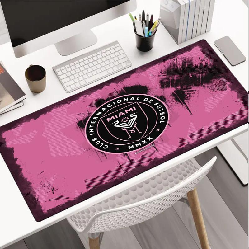 Inter Miami Fc Crest Mouse pad Mouse pad, Gaming Mouse Pad, keyboard pad, Desk Decor for computer notebook Fan Gift Birthday Gift