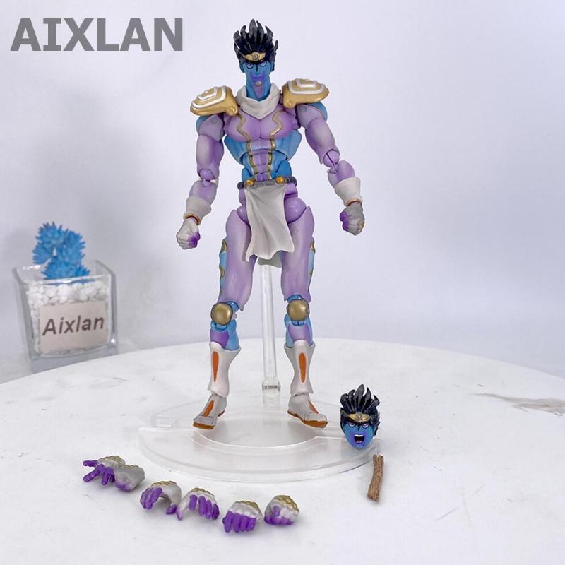 15cm Figure Bizarre Adventure Kujo Jotaro Dio Brando Diavolo Bruno Kishibe Giorno Giovanna Abbacchio Movable Action Figure