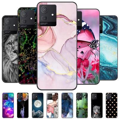 Pre puzdro Cubot Note 50 Pre Cubot Note50 Silikónové Mäkké Mramorové Čierne Nárazník Funda Coque pre Cubot Note 50 Plná Ochrana