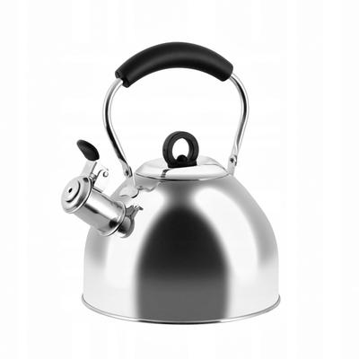 2.5L Kettle With Whistling Induction Gas Promis Tmc31 High Gloss Steel