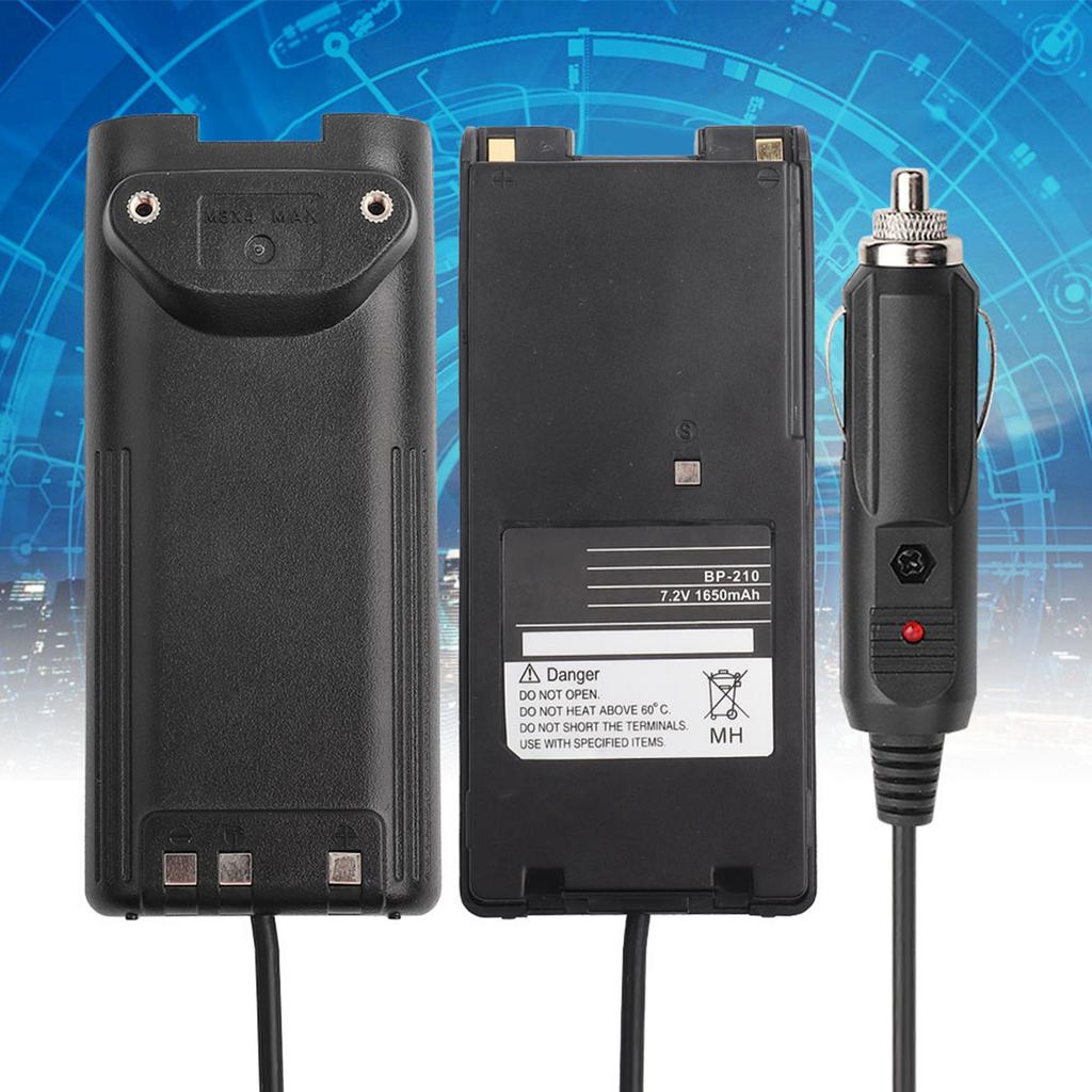 12V Car Charger Radio Battery Eliminator Adapter for ICOM IC V8 IC V82 IC A6 IC A24 IC F3GT