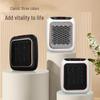 Compact Desktop Electric Fan Heater - Quick Heating, Energy Efficient