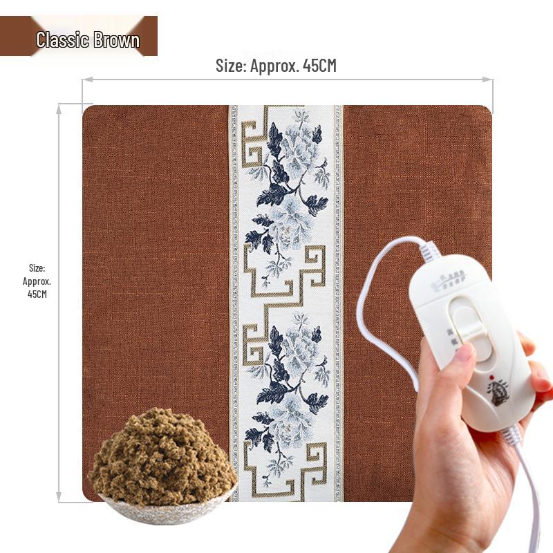 

Регулируемая электрическая подушка для нагрева моксы Vitality - Подушка для горячего компресса из полыни для терапии моксой