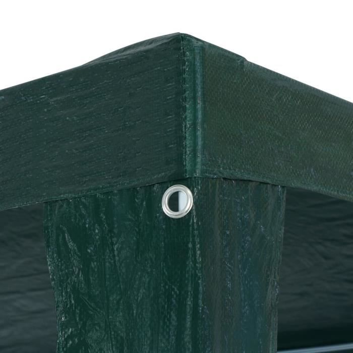 Tente de réception - vidaXL - 3x9 m - Imperméable - Résistant aux UV - Acier robuste