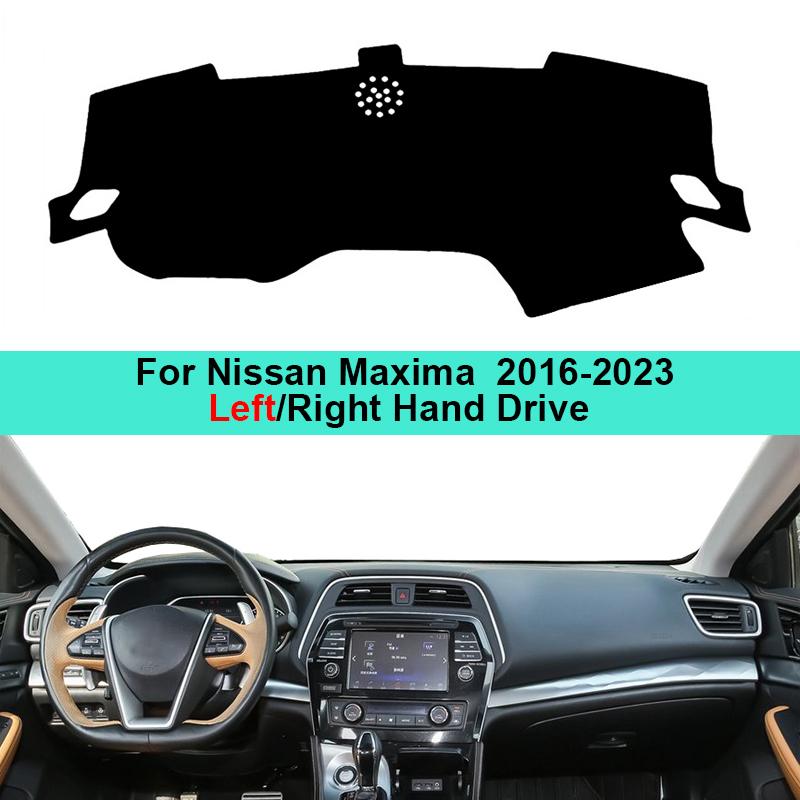 Car Dashboard Cover Carpet Dash Mat For Nissan Maxima 2016 - Auto Sun Shade DashMat Anti-UV Anti-sun Rug Pad Cushion