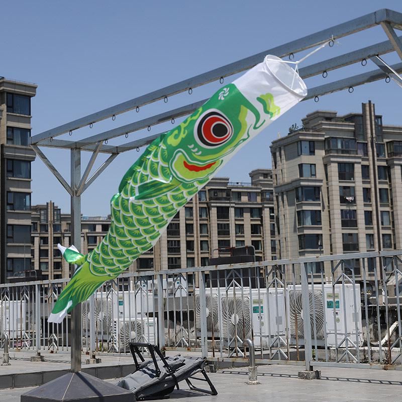 2m Extra-Large Japanese-Style Carp Streamer Banner for Dragon Boat Festival Decor