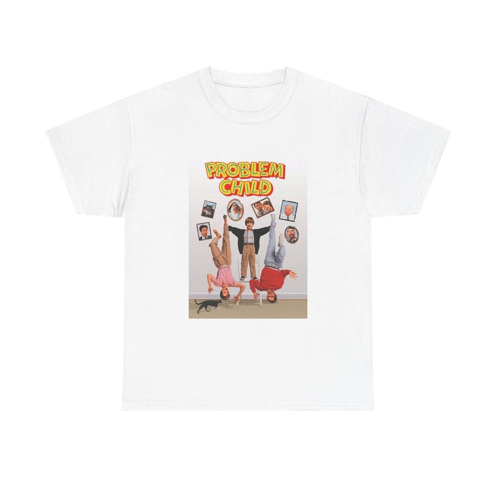 

Problem Child T shirt Funny Movie Poster Vintage Unisex Heavy Cotton Tee S