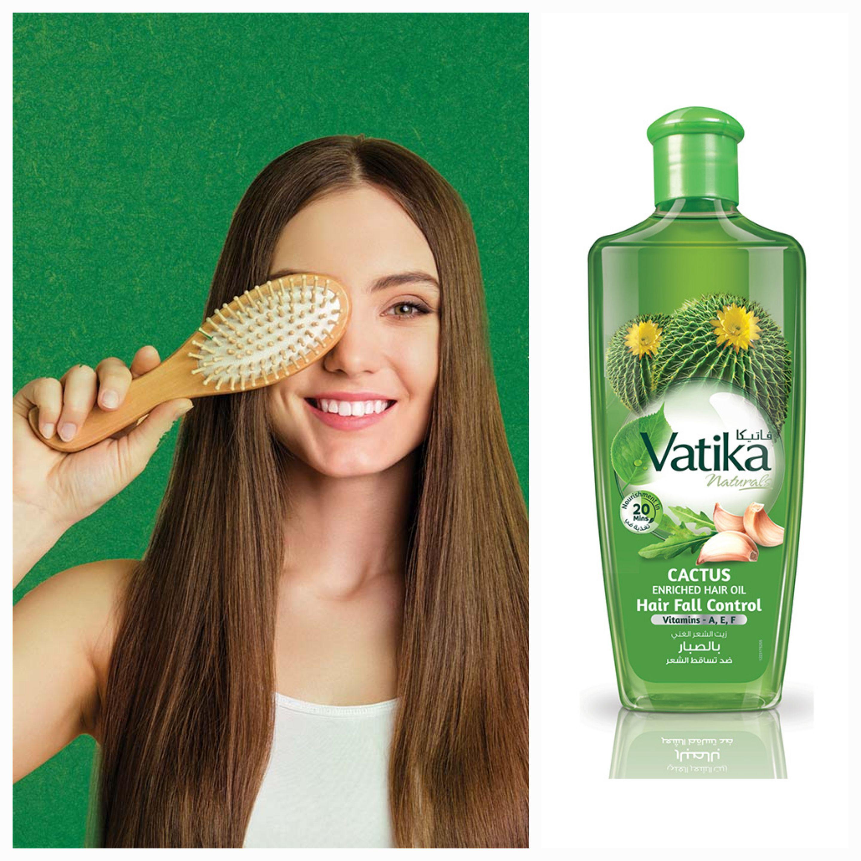 

Масло для волосся з екстрактом кактуса Hair Fall Control Dabur Vatika Naturals 200 ML