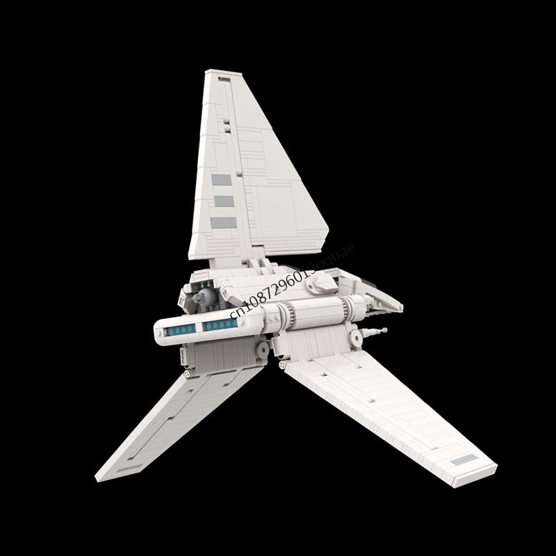 NEW 1213PCS star battle Movie MOC Impering Lambda-Class Shuttle model DIY creative ideas Child Toy Assembly Puzzle birthday Gift