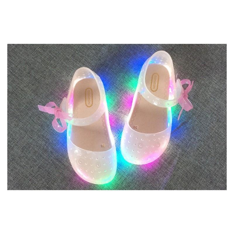 

Sandale Mini Melissa Butterfly Led Lumières Princesse Parfumée Symphonie Enfant Orange,EUR25
