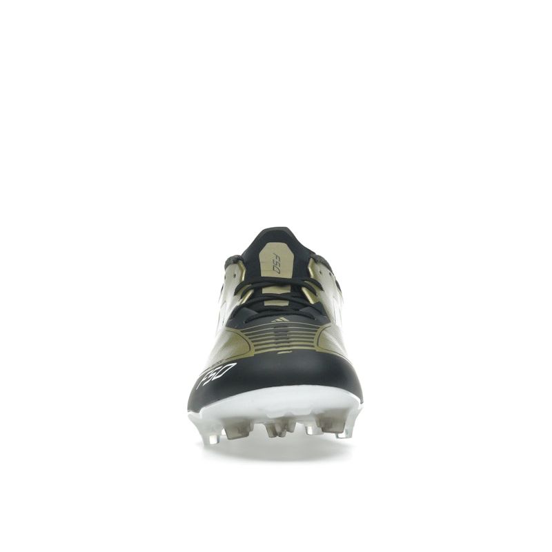 Adidas Messi Adizero F50 League FG MG Triunfo Dorado Unisex Sneakers Gold Gold-Metallic Cloud-White IG9274