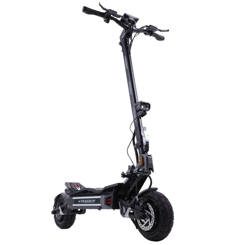 FREEBOY H16 11" Electric Scooter Powerful Motor 3000W*2 Battery 60V30AH Hydraulic Brakes High-Performance E-Scooter