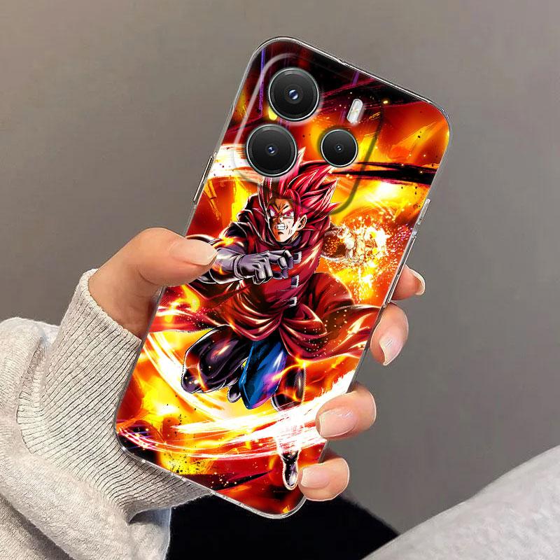 Dragon-Balls Super Goku Anime Case For Xiaomi Redmi Note 15 14 13 12 11 10 Pro Plus 5G Cover For Redmi 15C 15 14C 13C Phone Case