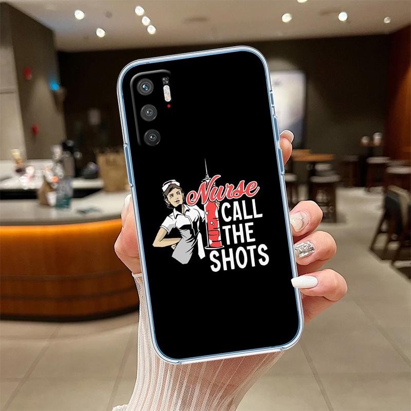 RE22 Doctor Nurse Transparent Phone Case for Motorola Moto G40 G04 G05 One Ace Action  Fusion + Plus Hyper Macro Vision Zoom