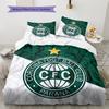 Biancheria da letto con motivo Coritiba FC Decorazione per la casa Regalo di compleanno (1 * copripiumino + 2 * federa, senza nucleo)
