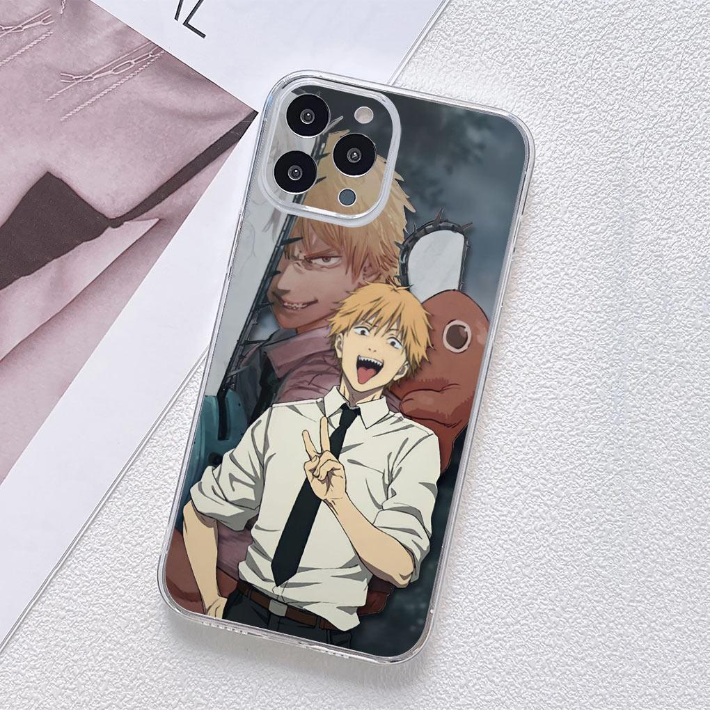 Chainsaw Man Gir Denji Makima Cover for Motorola Moto G13 G14 G53 G54 G62 G72 G82 G84 E13 E20 G42 G32 G23 G22 Casing Phone Case
