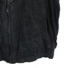 Capricorn 90s Made in England Old leather jacket black Blouson Men's Used
