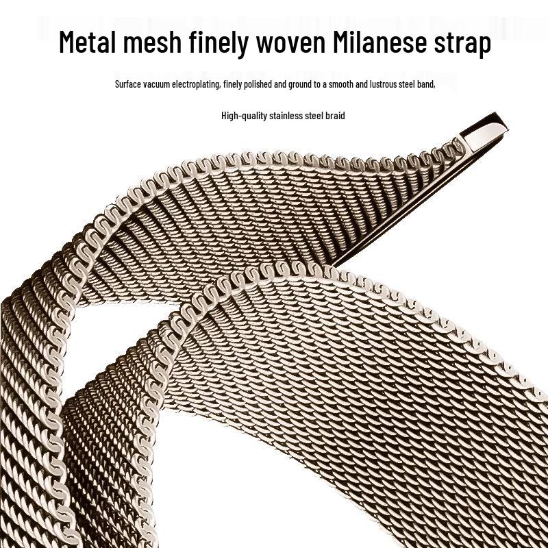 Huawei Fit4 Pro Metal Milanese Magnetic Smart Watch Strap